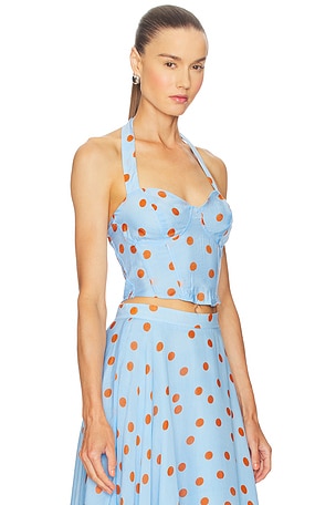 ASTR the Label Janie Top in Blue