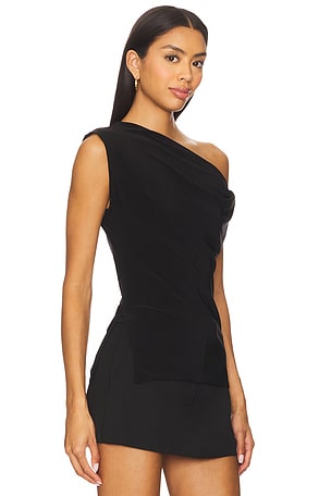 Astr the label aphra top en color negro