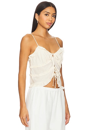 ASTR the Label Islah Top in Cream