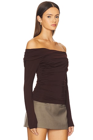ASTR the Label Datia Top in Brown