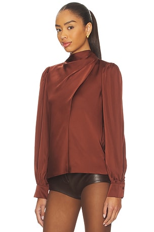 ASTR the Label Ivonne Top in Brown