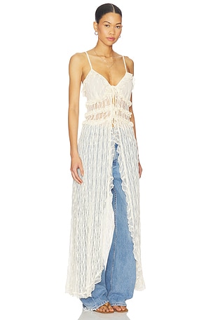 ASTR the Label Sariyah Top in Cream. Size XL. Also