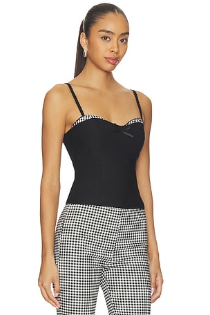 ASTR the Label Amalie Top in Black