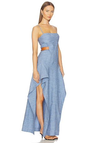 Amir Taghi Jennifer Dress in Blue. Size 0. Also
