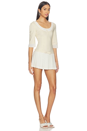 Amelie Teje Tessa Dress in Yellow