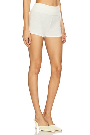 Amelie Teje Marbella Mini Short in Cream