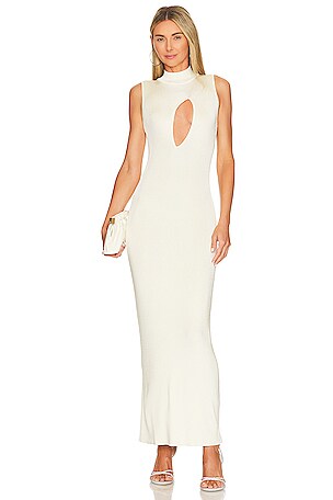 lola cut out dress SOLID & STRIPED The Lola Cut-out Dress