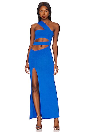 Auteur Studio Monroe Bandage Dress in Cobalt | REVOLVE Auteur Studio Monroe Bandage Dress in Cobalt | REVOLVE