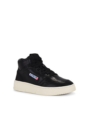 Autry Autry zapatilla deportiva medalist mid en color negro talla 40 en Goat & Goat Black - Black