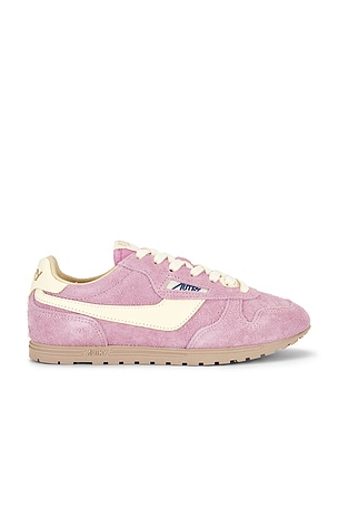 Windspin Low Sneaker in Rose Pompadur & Rutabaga Autry