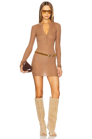 Long Sleeve Mini Dress THE ATTICO