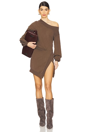 Long Sleeve Mini Dress THE ATTICO