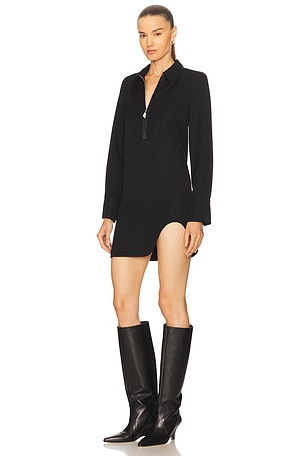 THE ATTICO Mini Dress in Black