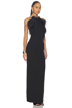 THE ATTICO ROBE en Noir