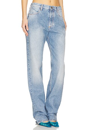 THE ATTICO Long Pant in Blue