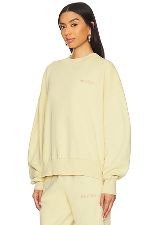 THE ATTICO Sweatshirt in Lemon