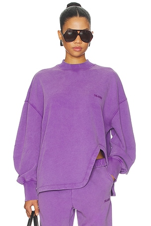 Side Slit Sweatshirt THE ATTICO