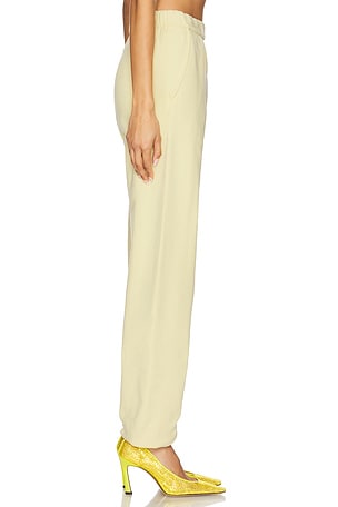 THE ATTICO Long Pant in Lemon