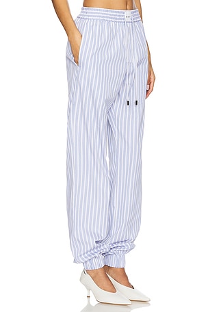 THE ATTICO Slouch Pant in Blue