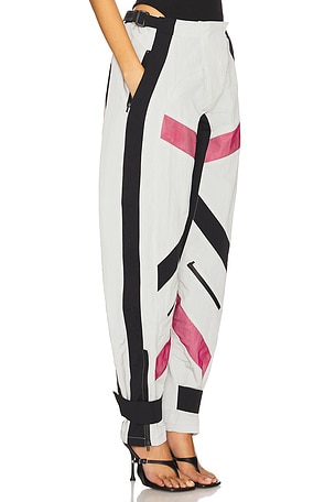THE ATTICO Long Pant in White,Black