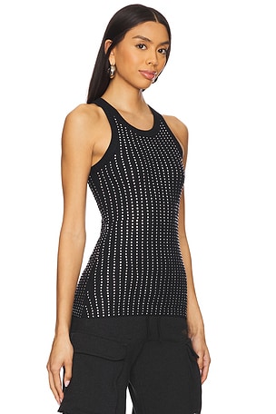 THE ATTICO Tank Top in Black