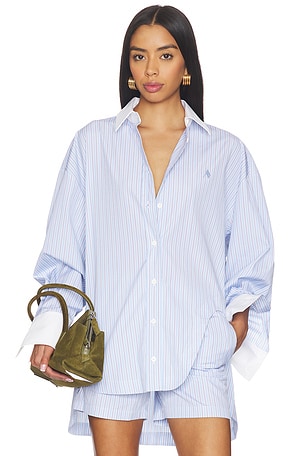 Striped Button Down Shirt THE ATTICO