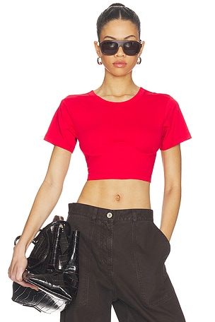 Cropped T-Shirt THE ATTICO