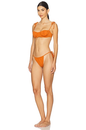 THE ATTICO Bikini Set in Orange