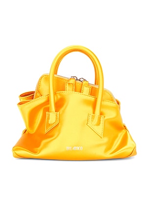 THE ATTICO La Passeggiata Mini Top Handle Bag in Orange