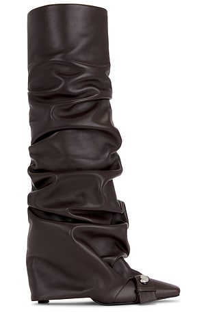 Juno 95mm Knee High Boot THE ATTICO