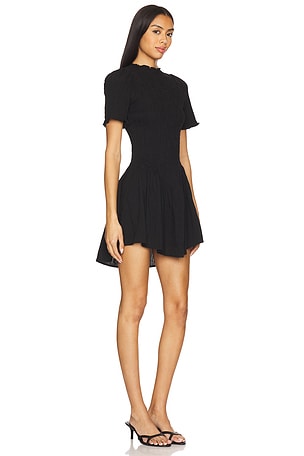 Apres Studio ROBE MINI VOLANTÉE in Black