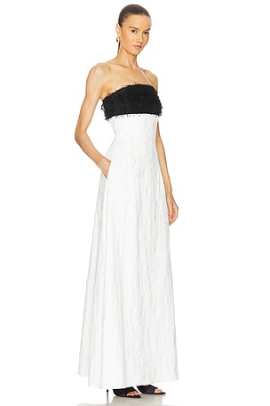 Anna Quan Quilla Dress in Black, White