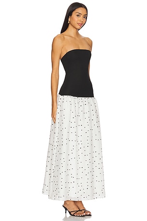 Anna Quan Amyra Dress in Black,White