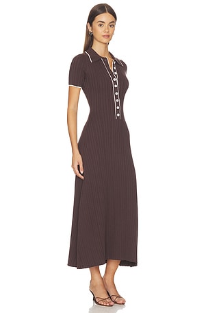 Anna Quan Penelope Dress in Chocolate