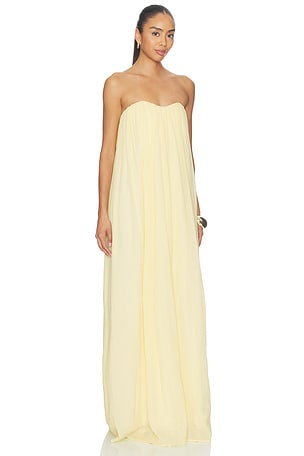 Anna Quan Larsa Dress in Lemon. Size Aus 10/US 6. Also