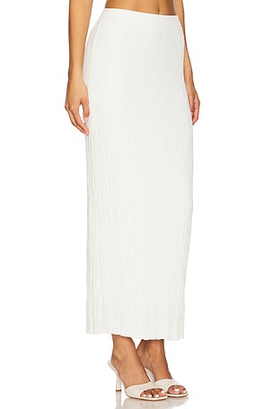 Anna Quan Jospehine Skirt in White