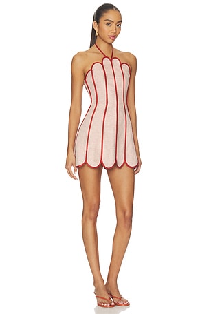 AZULU Lenny Dress in Red