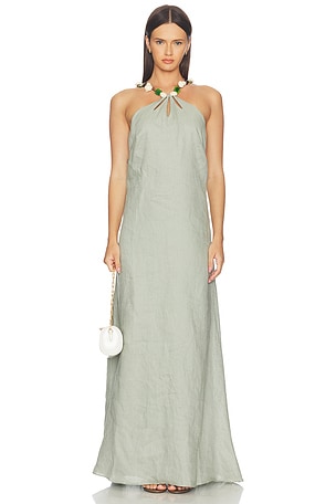 AZULU Dakota Dress in Green