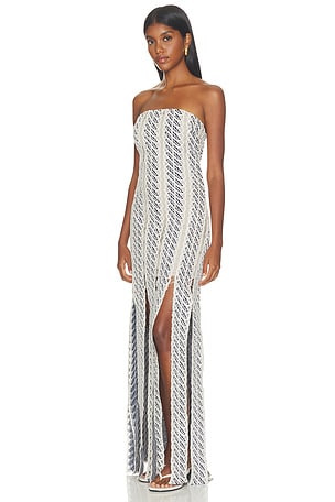 AZULU Virginia Dress in White