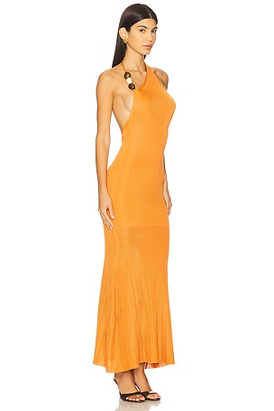 AZULU Liatris Dress in Orange