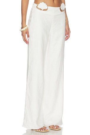 AZULU Amelie Pant in Ivory
