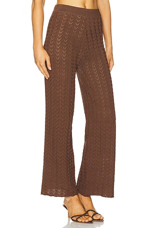 AZULU Marlowe Pant in Brown