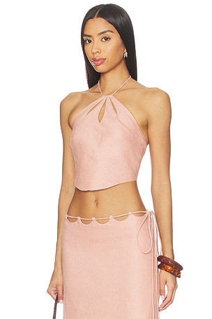 Azulu amazon top en color Rosa