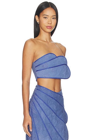 AZULU Sango Top in Blue