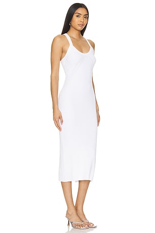 Autumn Cashmere Strappy Tank Dress in White