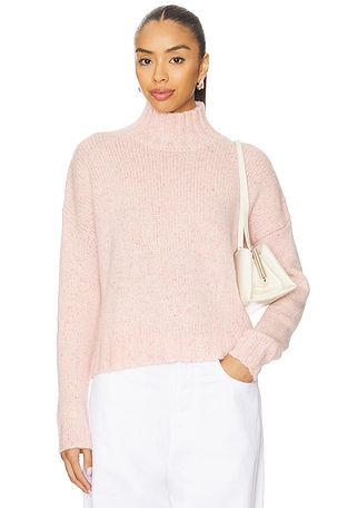 Boxy Chunky Mock Sweater Autumn Cashmere