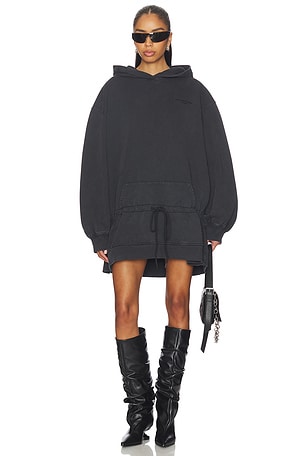 Dropped Waist Hoodie Dress Alexander Wang