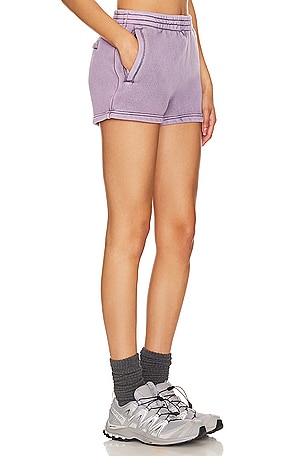 Alexander Wang Essential Sweat Short in Lavender