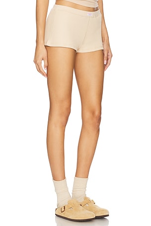 Alexander Wang Waffle Short in Tan