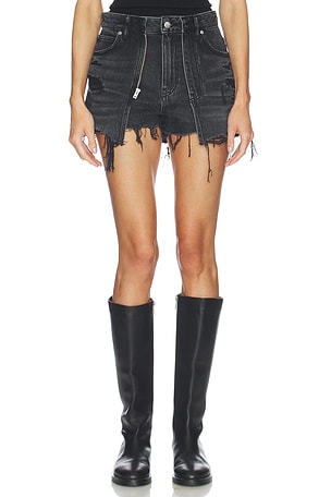 Distressed Double Layer Skort Alexander Wang